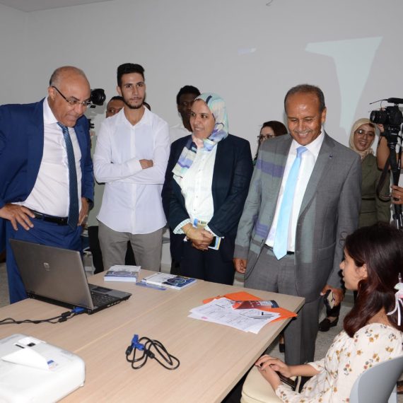 Visite de M. Miraoui au Centre Universitaire des Langues Vivantes pour la rentrée 2024-2025