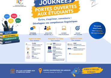 Journées Portes Ouvertes aux étudiants